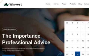 Awinvest (screenshot desktop)