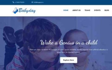 Babyday (screenshot desktop)