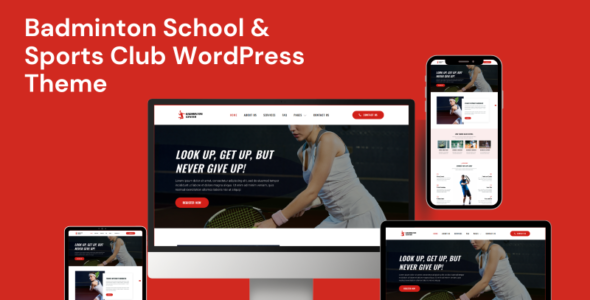 Badminton (TemplateMonster)