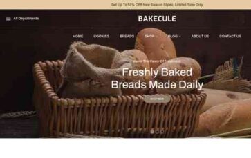 Bakecule (screenshot desktop)