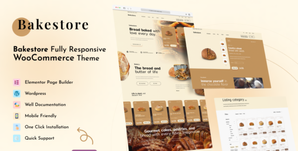 BakeStore (TemplateMonster)