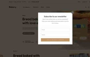 BakeStore (screenshot desktop)