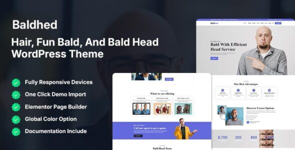 Baldhed (TemplateMonster)