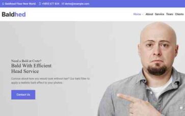 Baldhed (screenshot desktop)