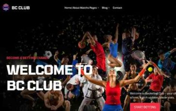 Bcclub (screenshot desktop)