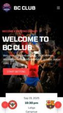 Bcclub (screenshot mobile)
