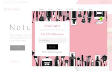 Beautalo (screenshot desktop)