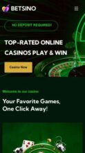 Betsino (screenshot mobile)