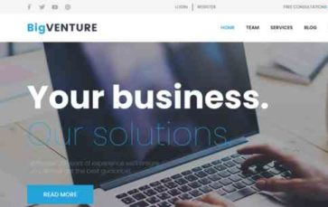 BigVenture (screenshot desktop)