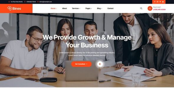 Bines (TemplateMonster)