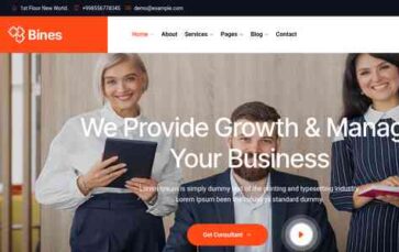 Bines (screenshot desktop)