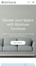 Bizniture (screenshot mobile)