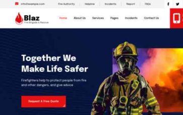 Blaz (screenshot desktop)