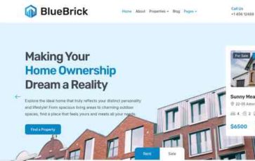 Bluebrick (screenshot desktop)