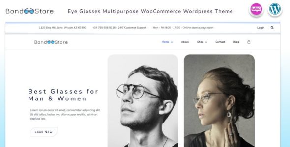 Bond Store (TemplateMonster)