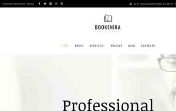 Bookenira (screenshot desktop)