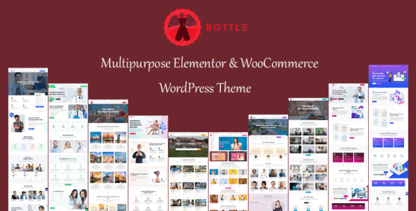 Bottle (TemplateMonster)