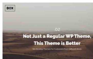 Box (Zemez) (screenshot desktop)