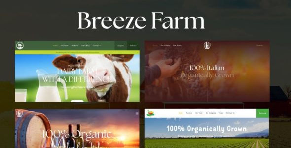 Breeze Farm (TemplateMonster)