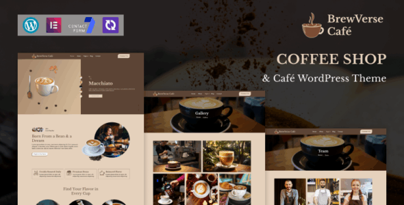 Brewversecafe (TemplateMonster)