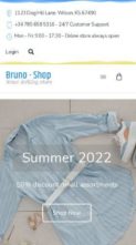 BrunoShop (screenshot mobile)