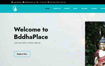 BuddhaPlace (screenshot desktop)