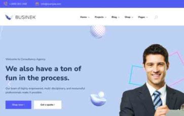 Businek (screenshot desktop)