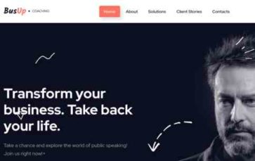 BusUpCoaching (screenshot desktop)