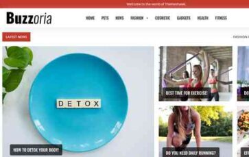 Buzzoria (screenshot desktop)