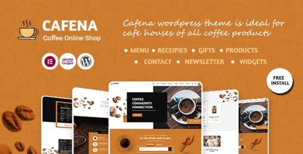 Cafena (TemplateMonster)