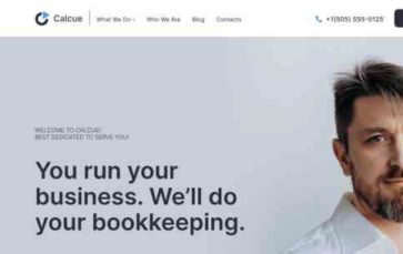 Calcue (screenshot desktop)