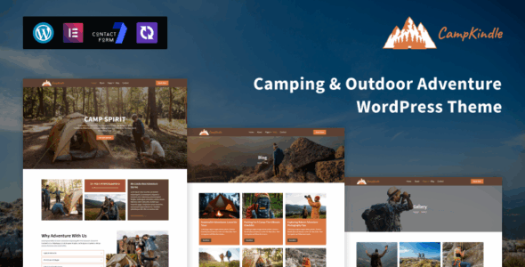 CampKindle (TemplateMonster)
