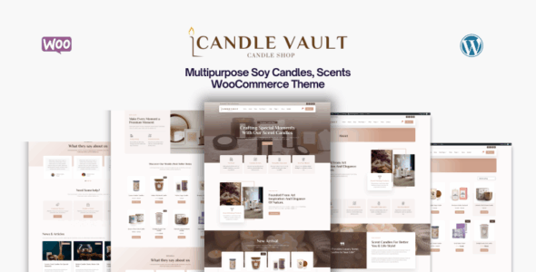 Candle Vault (TemplateMonster)