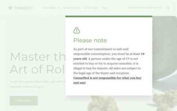 Cannabis (screenshot desktop)