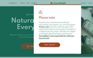 CannaHope (screenshot desktop)
