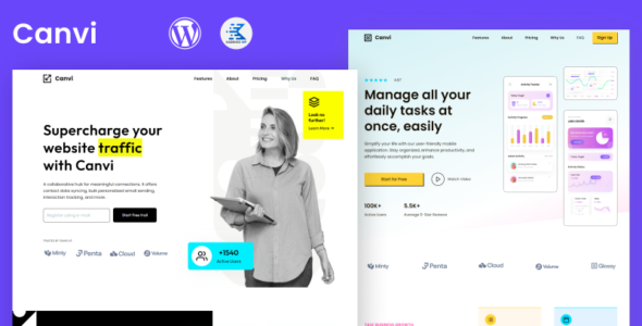 Canvi Pro (TemplateMonster)