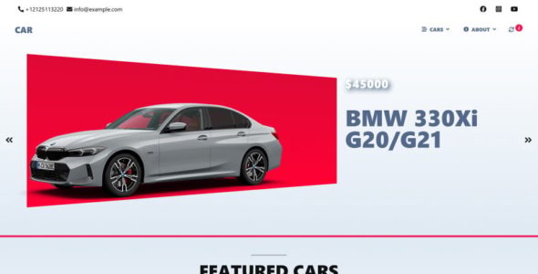 Car (TemplateMonster)