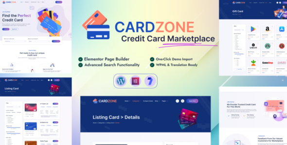 CardZone (TemplateMonster)