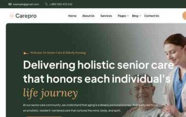 Carepro (screenshot desktop)