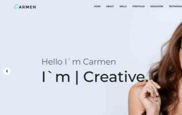 Carmen (Zemez) (screenshot desktop)