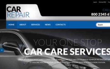 CarRepair (Zemez) #2 (screenshot desktop)