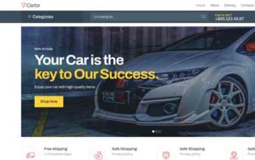 Cartor (screenshot desktop)