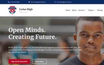 CedarHigh (screenshot desktop)