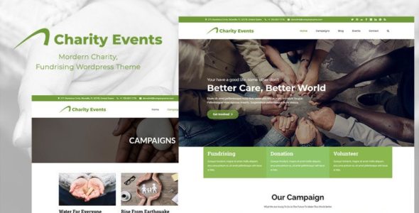 Charity Events (TemplateMonster)