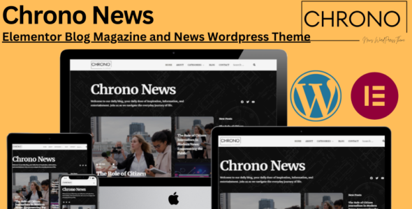 ChronoNews (TemplateMonster)