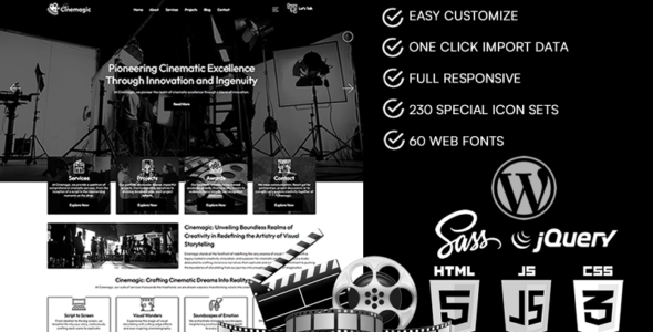 Cinemagic (TemplateMonster)