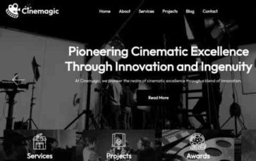 Cinemagic (screenshot desktop)