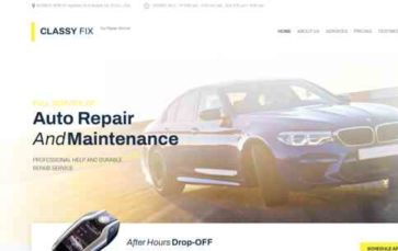 Classy Fix (screenshot desktop)