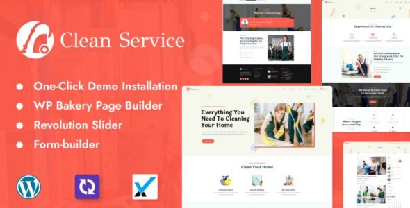 Cleaning Services (TemplateMonster)