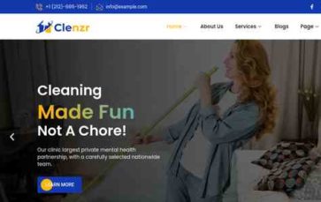 Clenzr (screenshot desktop)